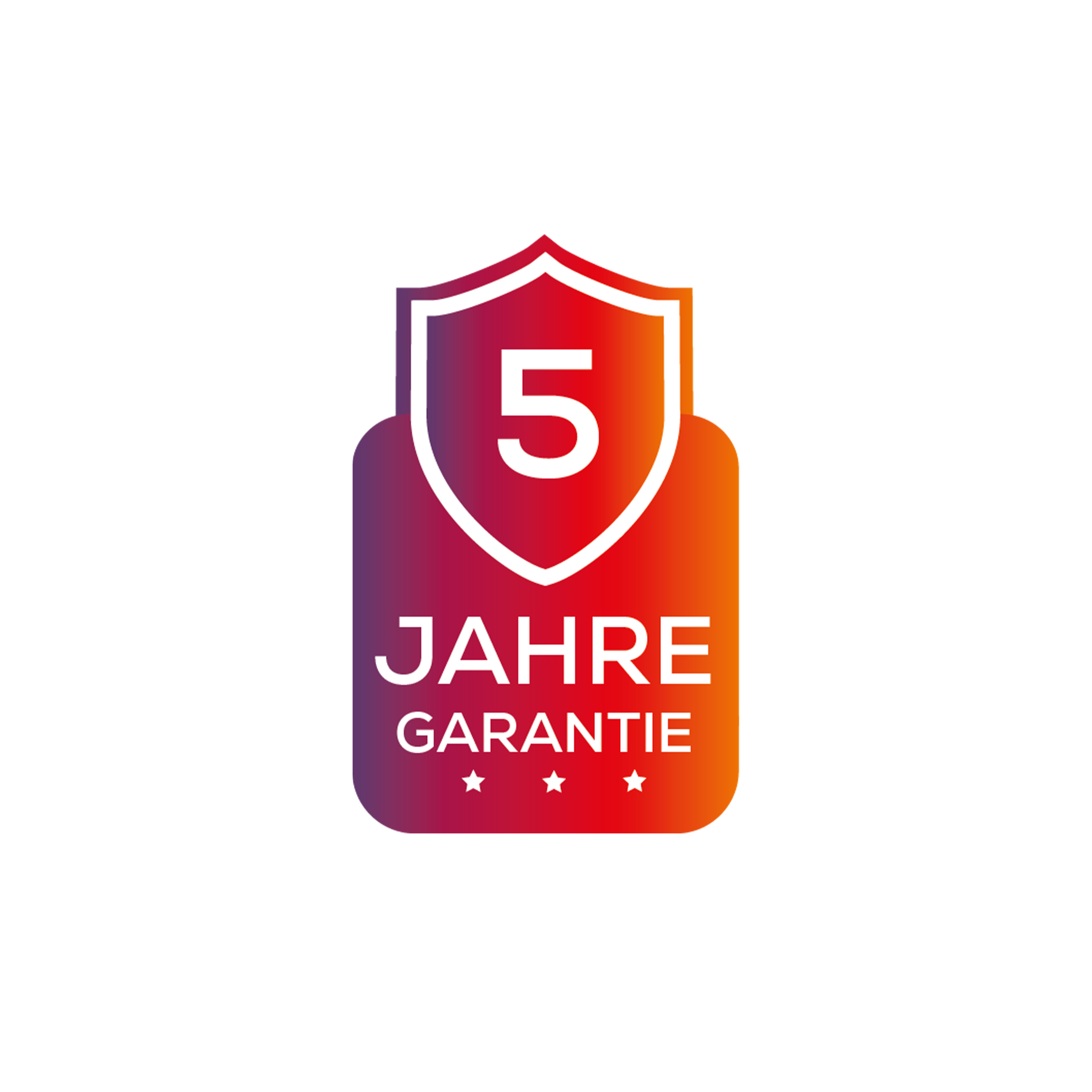 5 Jahre Garantie