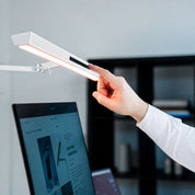 heilys® AddRed Schreibtischlampe weiß