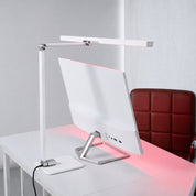 heilys® AddRed Schreibtischlampe weiß