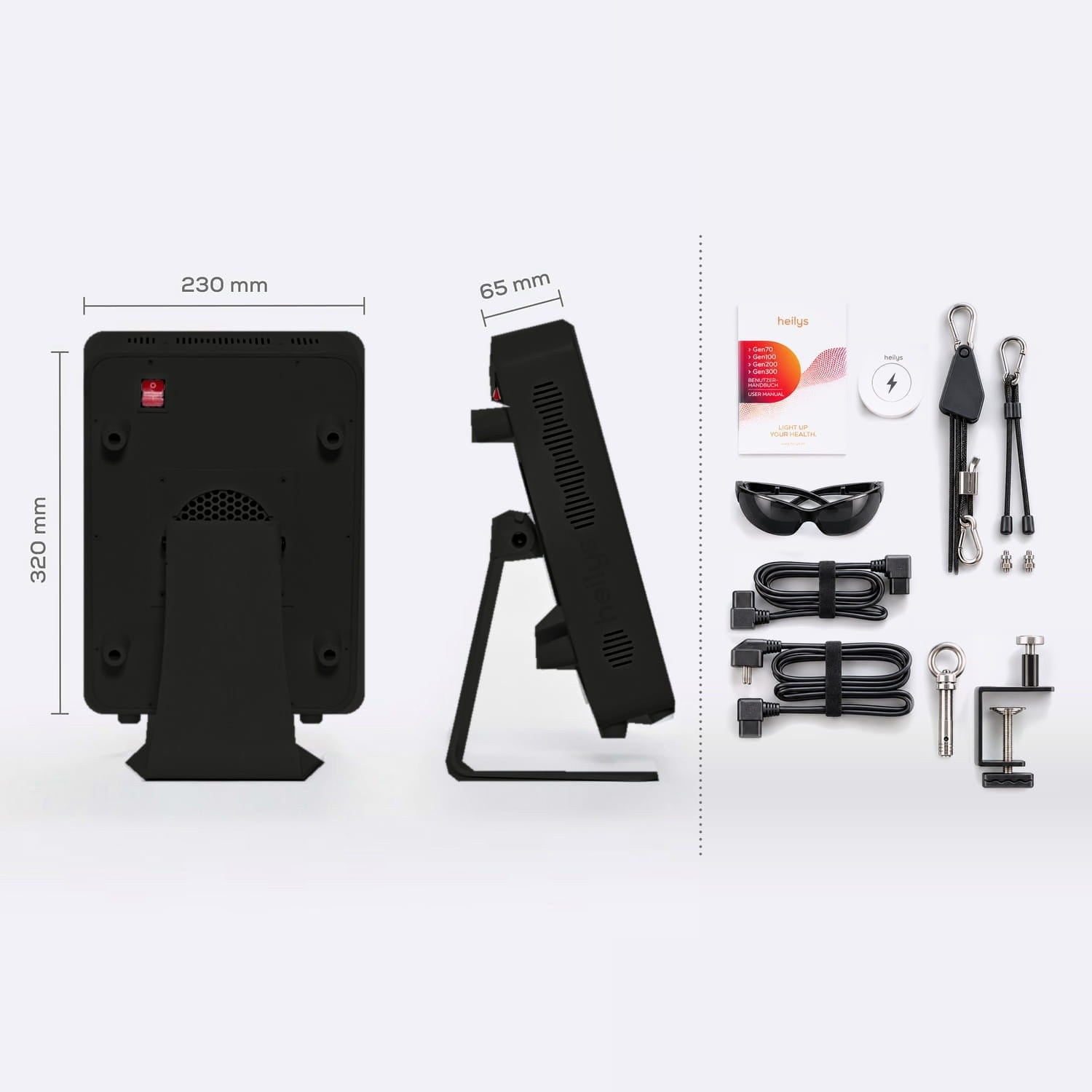 heilys® Gen70 Black