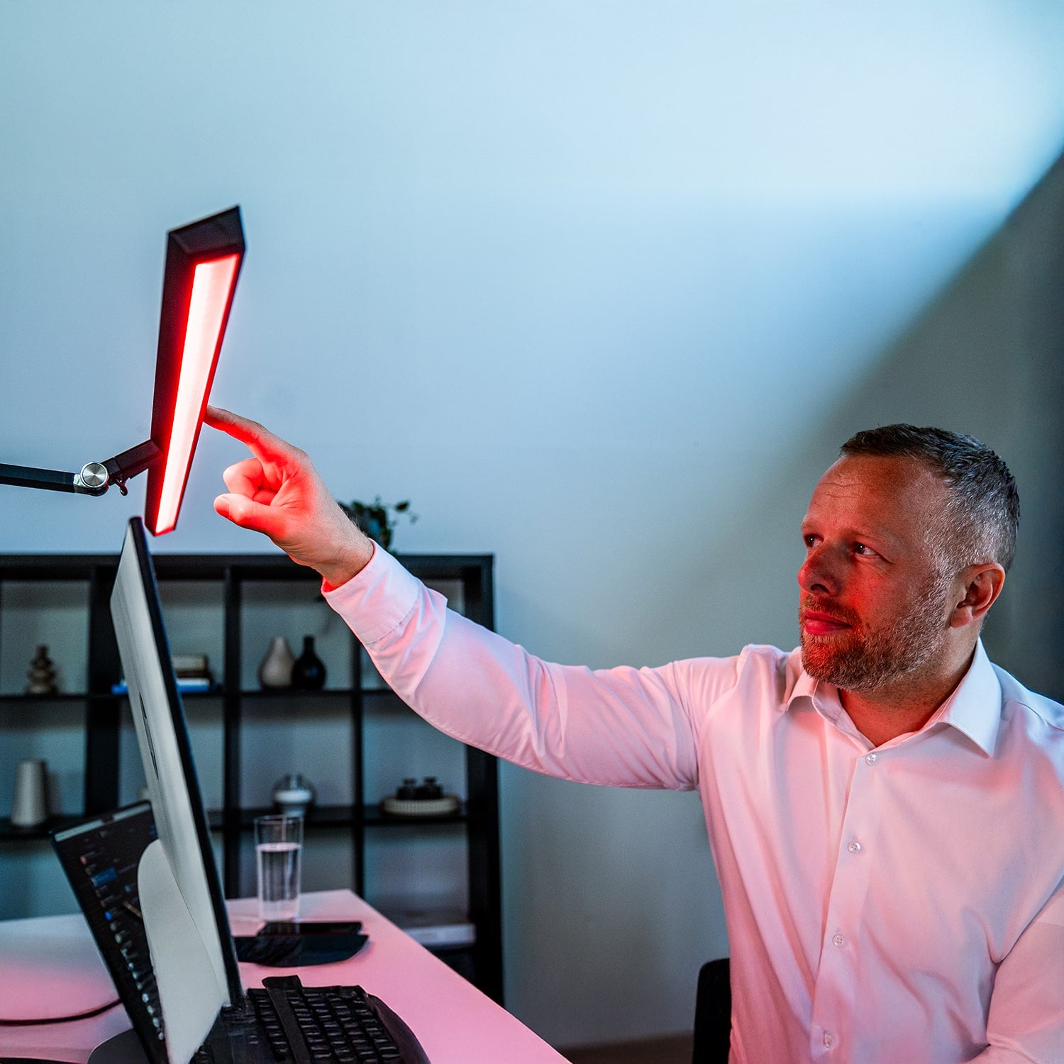 heilys® AddRed Schreibtischlampe