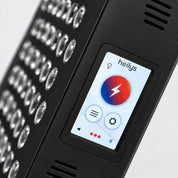 heilys® Gen70 Rotlicht-Panel in Schwarz