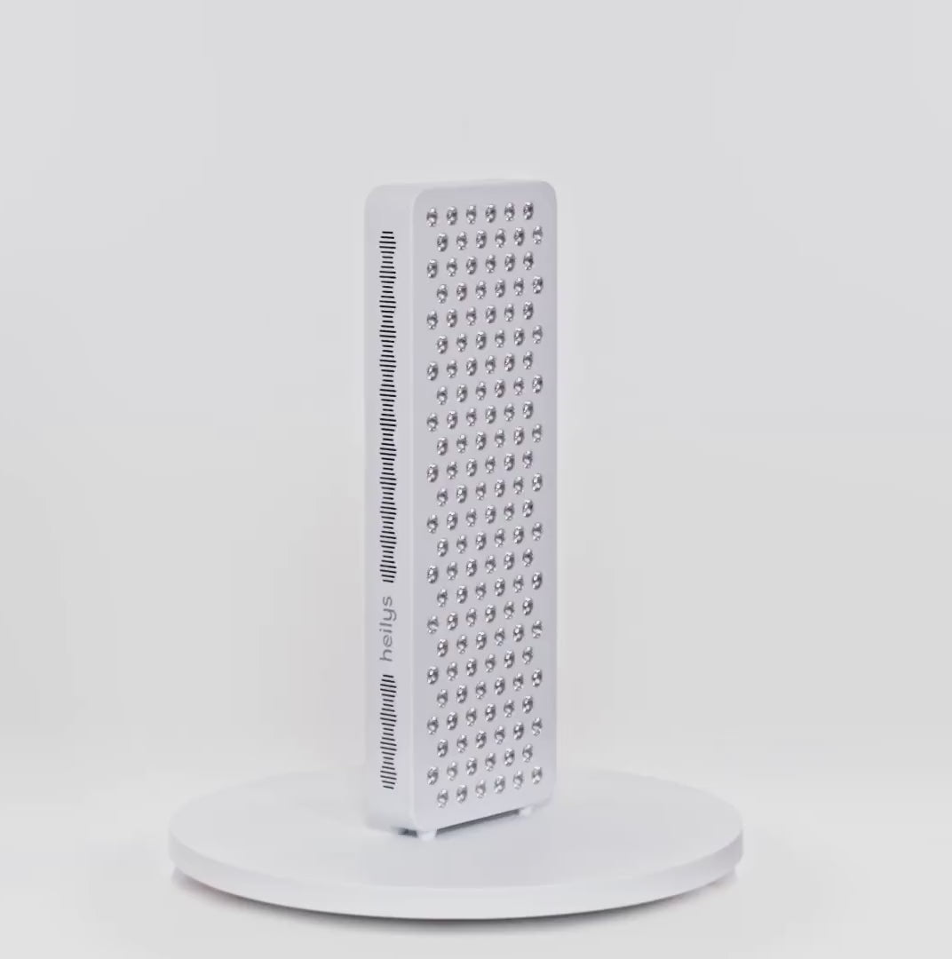 Effektive Rotlichttherapie mit dem heilys Gen100 Panel